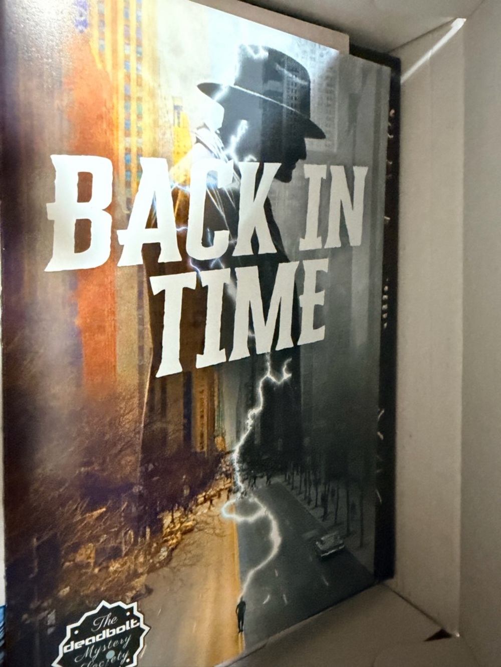 The Deadbolt Mystery Society Puzzle Box - Back in Time